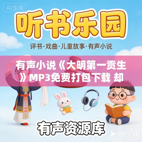有声小说《大明第一贡生》MP3免费打包下载 却星辰演播 1600集完结 有声小说《大明第一贡生》MP3免费打包下载 却星辰演播 1600集完结