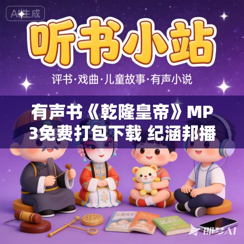 有声书《乾隆皇帝》MP3免费打包下载 纪涵邦播讲 502集完结