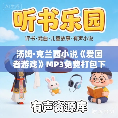 汤姆·克兰西小说《爱国者游戏》MP3免费打包下载 100集 闫老猫播讲