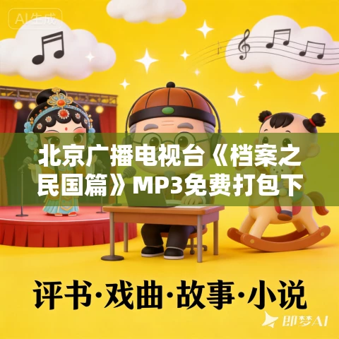 北京广播电视台《档案之民国篇》MP3免费打包下载 80集