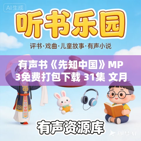 有声书《先知中国》MP3免费打包下载 31集 文月播音 有声书《先知中国》MP3免费打包下载 31集 文月播音