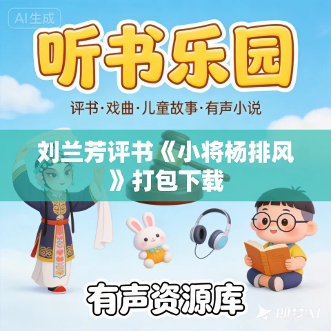 刘兰芳评书《小将杨排风》打包下载