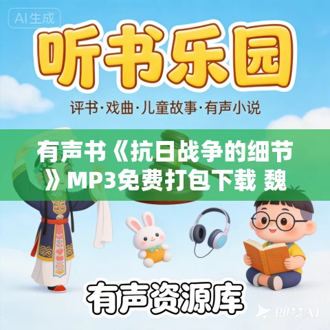 有声书《抗日战争的细节》MP3免费打包下载 魏风华作品 58集 老久播音