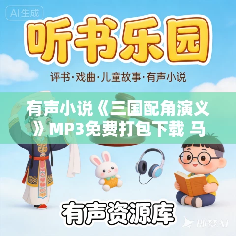 有声小说《三国配角演义》MP3免费打包下载 马伯庸作品 53集 秦笙播音