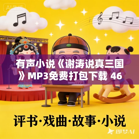 有声小说《谢涛说真三国》MP3免费打包下载 469集完结