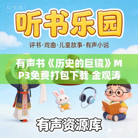 有声书《历史的巨镜》MP3免费打包下载 金观涛作品 14集