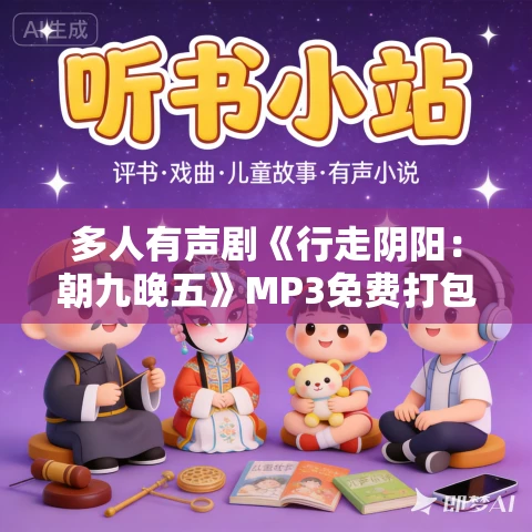 多人有声剧《行走阴阳：朝九晚五》MP3免费打包下载 蛐蛐播讲 1757集完结