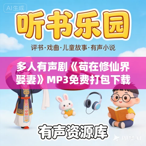 多人有声剧《苟在修仙界娶妻》MP3免费打包下载 传谛镜听 730集完结