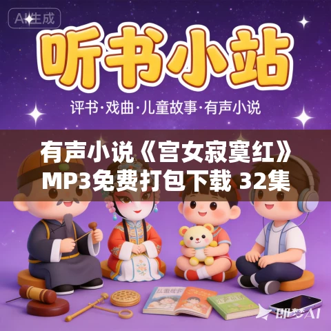 有声小说《宫女寂寞红》MP3免费打包下载 32集全