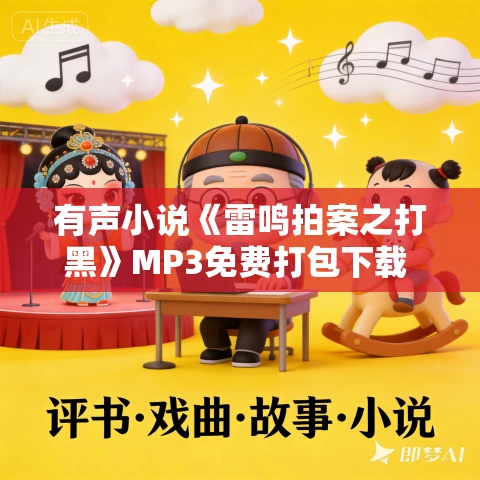 有声小说《雷鸣拍案之打黑》MP3免费打包下载 许开祯作品 55集