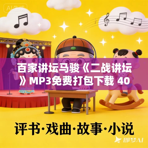 百家讲坛马骏《二战讲坛》MP3免费打包下载 40集全