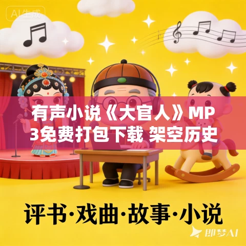 有声小说《大官人》MP3免费打包下载 架空历史权谋多人小说剧 880集完结