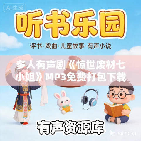 多人有声剧《惊世废材七小姐》MP3免费打包下载 墨夜＆莱兮 1456集完结