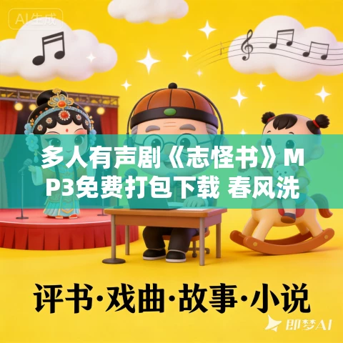多人有声剧《志怪书》MP3免费打包下载 春风洗耳播讲 1420集完结