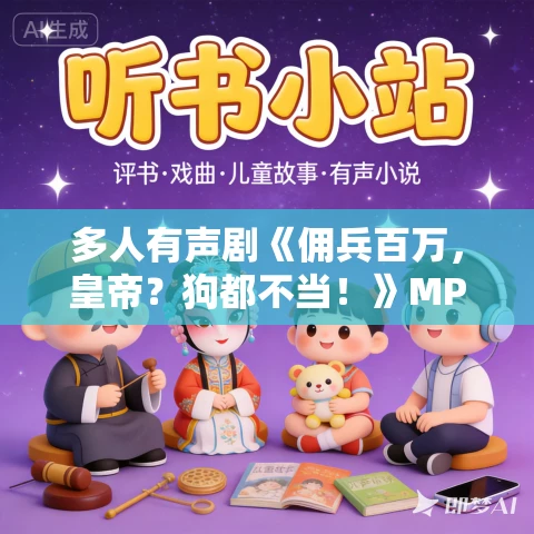 多人有声剧《佣兵百万,皇帝?狗都不当!》MP3免费打包下载 玥明珠书社 1750集 多人有声剧《佣兵百万,皇帝?狗都不当!》MP3免费打包下载 玥明珠书社 1750集